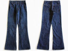 画像1: 70s USA製 Levi'sリーバイス 746 デニムパンツ w26 L29★ベルボトム (1)