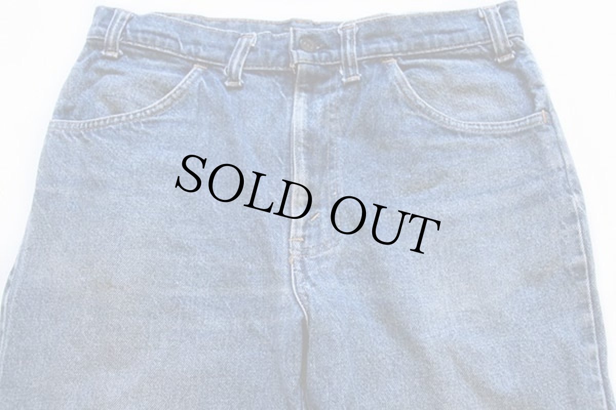 画像2: 80s USA製 Levi'sリーバイス 646 デニムパンツ w34 L31★ベルボトム (2)