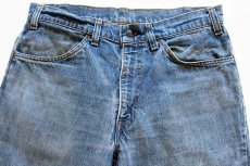 画像2: 70s USA製 Levi'sリーバイス 684 デニムパンツ w33 L32★ベルボトム ビッグベル (2)