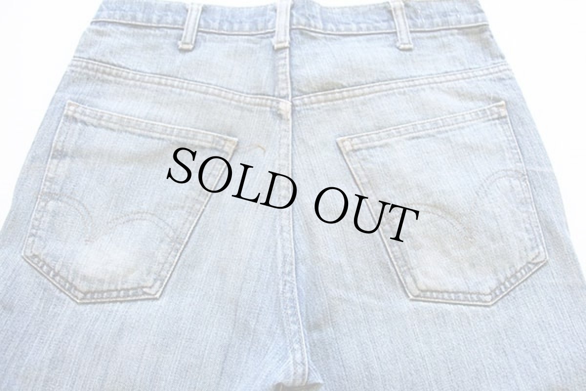画像3: 70s USA製 Levi'sリーバイス 646 デニムパンツ w34 L30★ベルボトム (3)