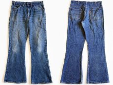 画像1: 80s USA製 Levi'sリーバイス 646 デニムパンツ w34 L31★ベルボトム (1)