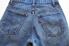 画像3: 70s USA製 Levi'sリーバイス 746 デニムパンツ w27 L32★ベルボトム (3)