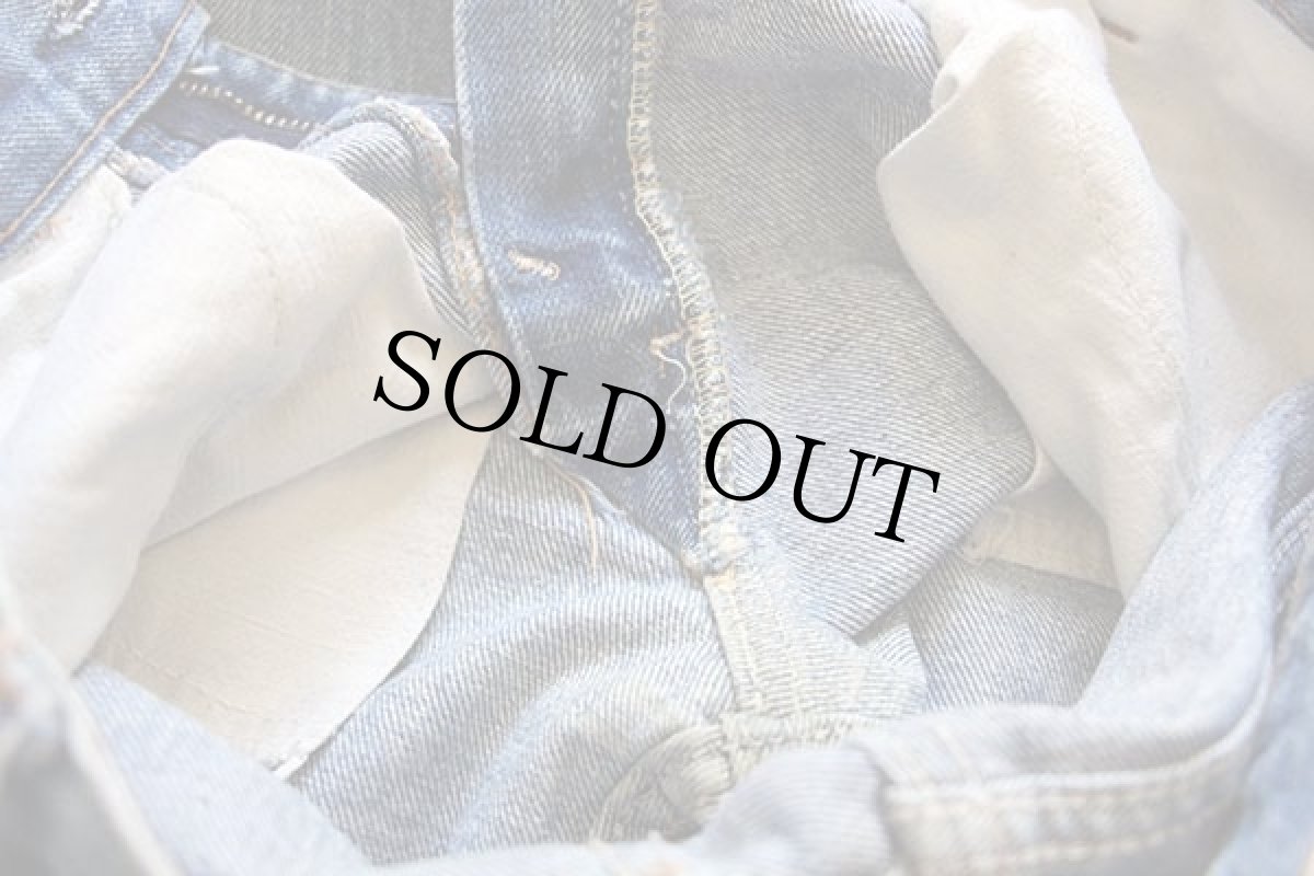 画像8: 70s USA製 Levi'sリーバイス 746 デニムパンツ w27 L32★ベルボトム (8)