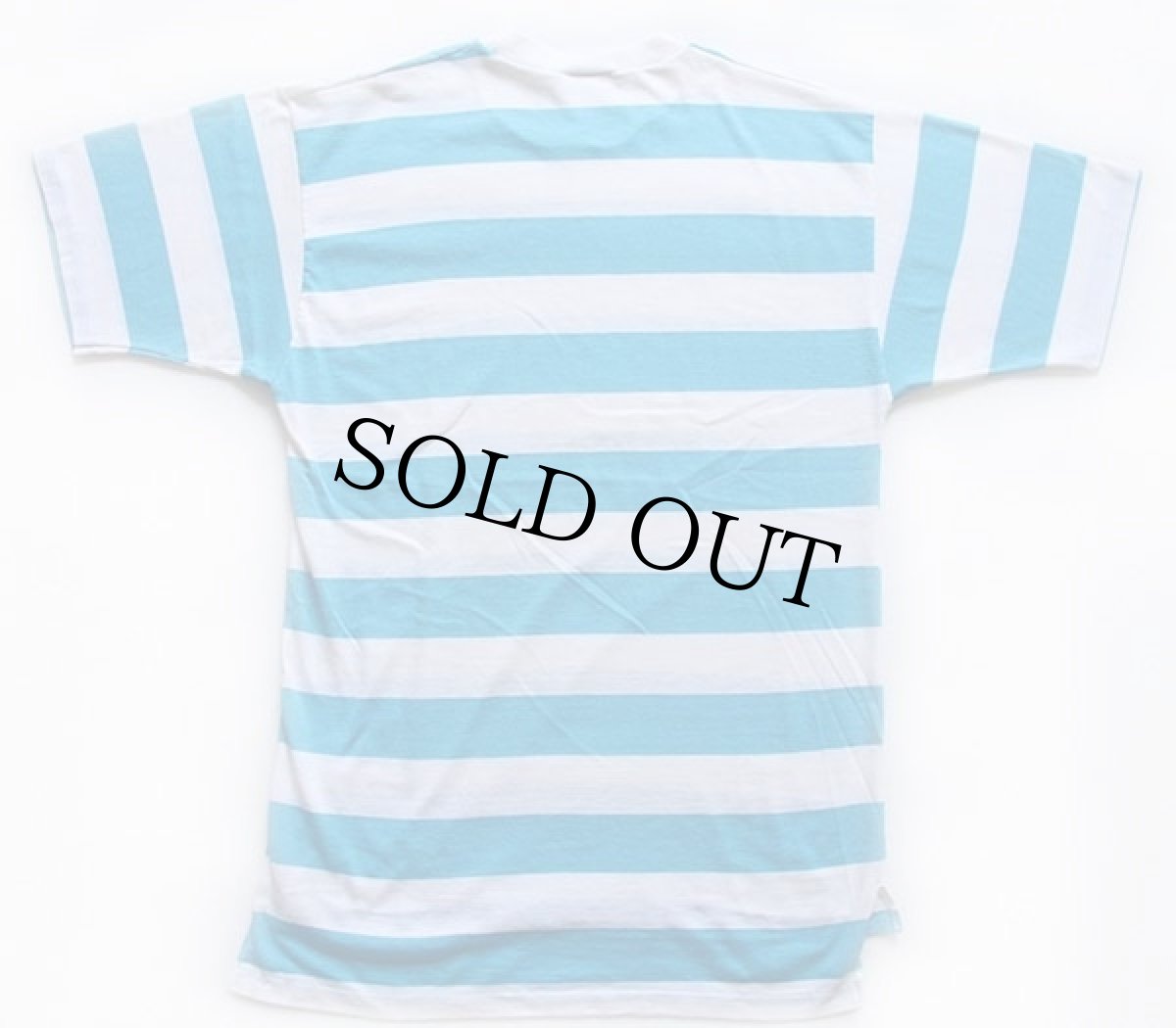 画像2: 80s FAVORITES ボーダー Tシャツ 青×白 (2)