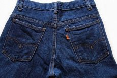 画像3: 70s USA製 Levi'sリーバイス 746 デニムパンツ w26 L29★ベルボトム (3)