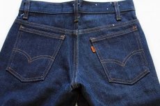 画像4: デッドストック★70s USA製 Levi'sリーバイス 784 デニムパンツ w26 L28★ベルボトム ビッグベル (4)