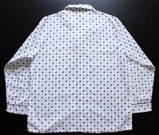 画像3: デッドストック★70s Hampton 小紋柄 総柄 パジャマシャツ L (3)