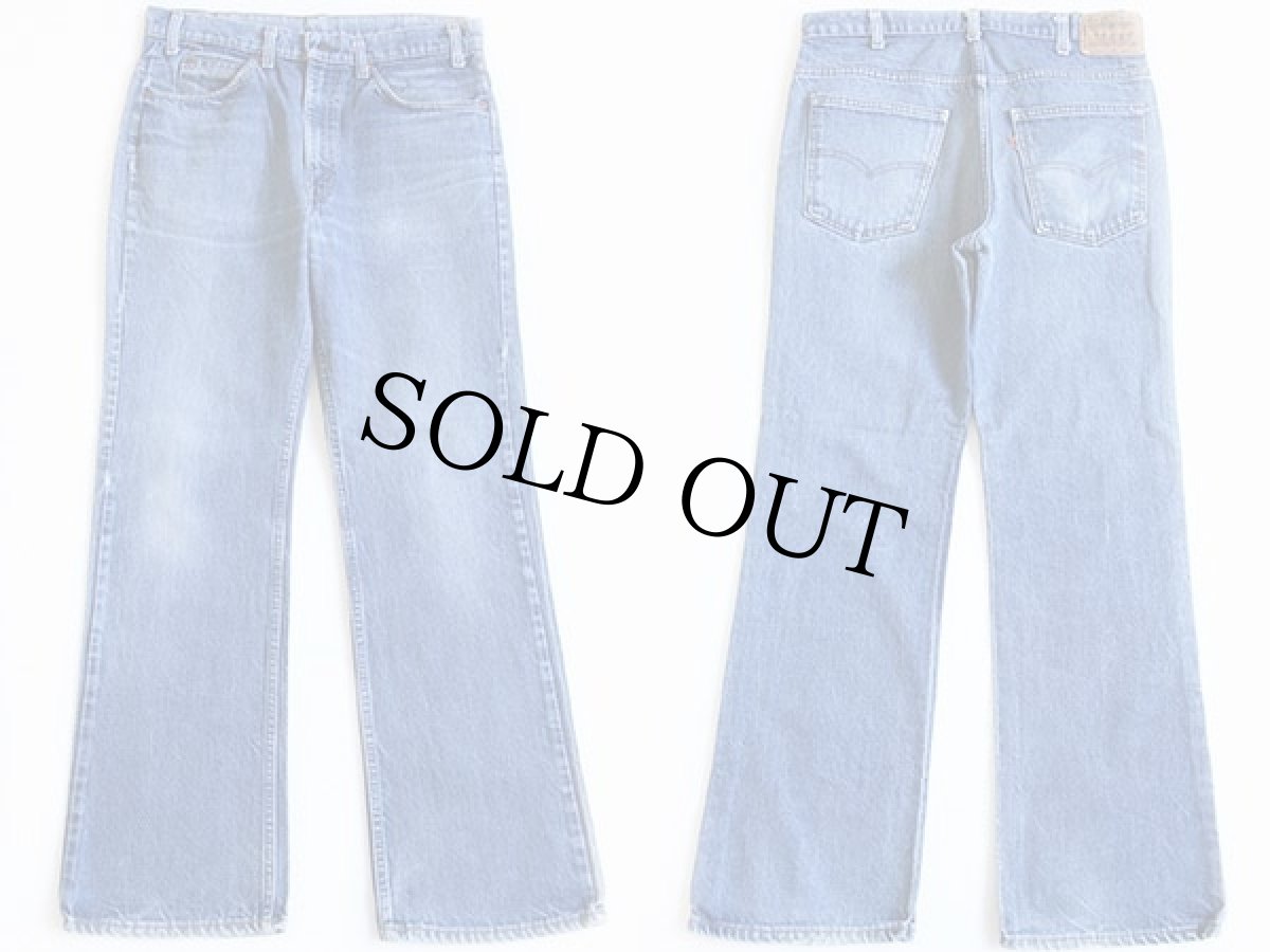 画像2: 80s USA製 Levi'sリーバイス 517 デニムパンツ w34 L31★ブーツカット (2)