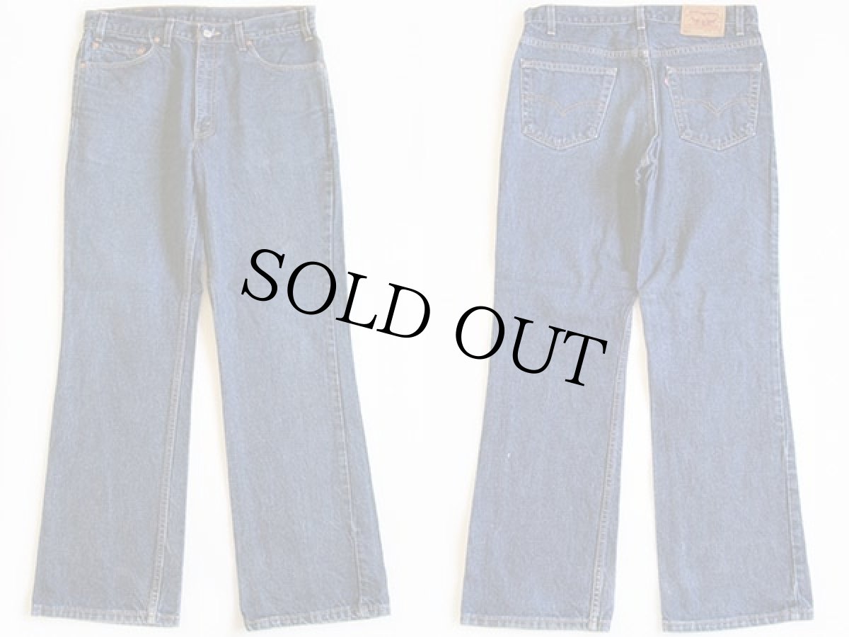 画像2: 90s USA製 Levi'sリーバイス 517 デニムパンツ w36 L32★ブーツカット (2)