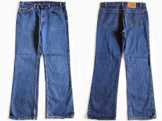 画像2: 90s USA製 Levi'sリーバイス 517 デニムパンツ w36 L32★ブーツカット (2)