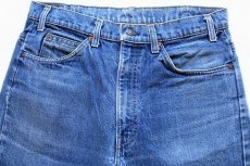 画像3: 80s USA製 Levi'sリーバイス 517 デニムパンツ w34 L31★ブーツカット (3)