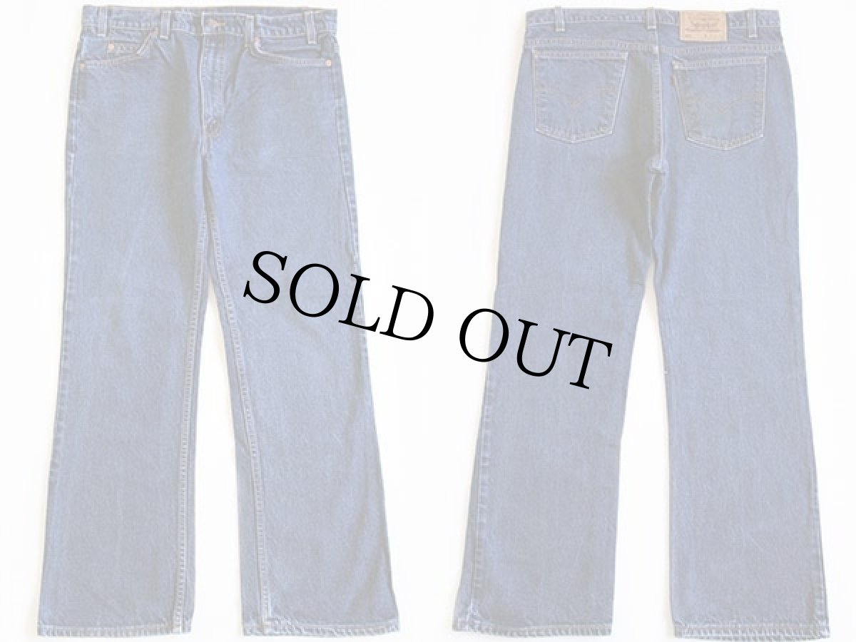 画像2: 90s USA製 Levi'sリーバイス 517 デニムパンツ w36 L32★ブーツカット (2)