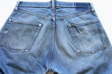 画像4: 60s LEVI'Sリーバイス 501 BIGE パッチワーク リペア デニムパンツ ペンキ飛び w34 (4)