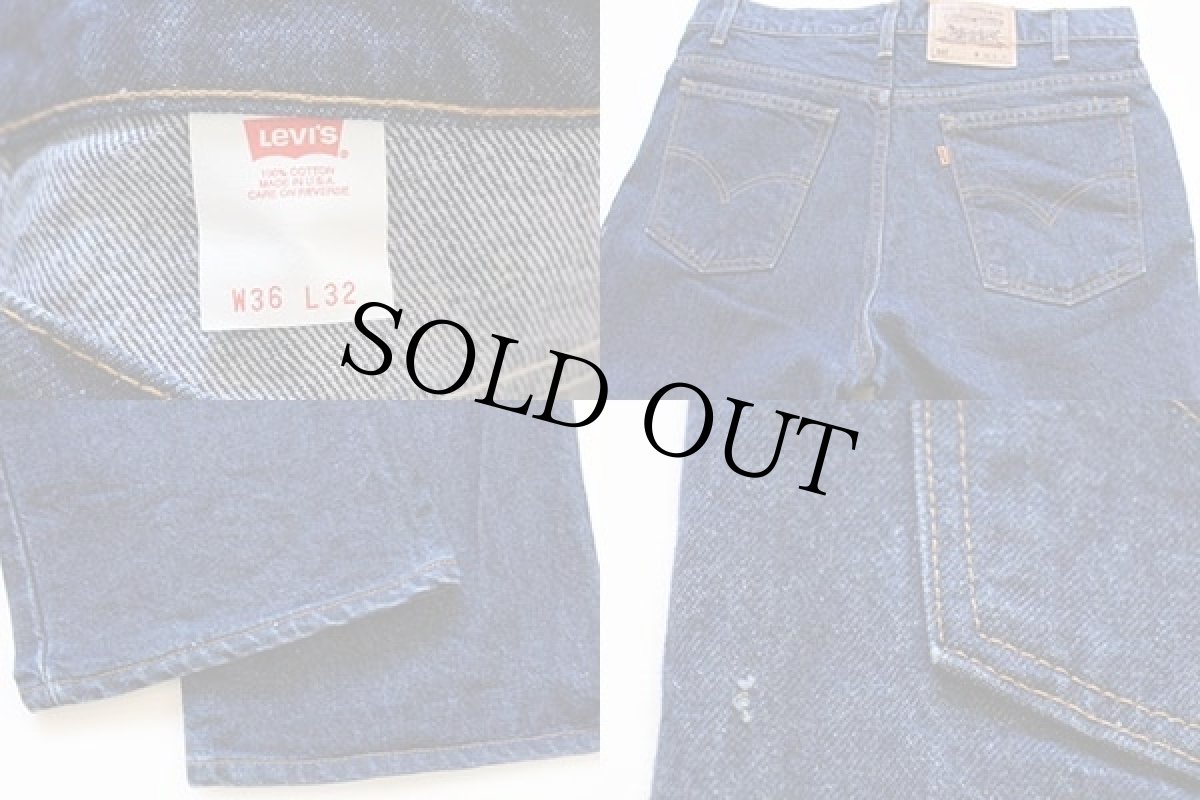 画像4: 90s USA製 Levi'sリーバイス 517 デニムパンツ w36 L32★ブーツカット (4)