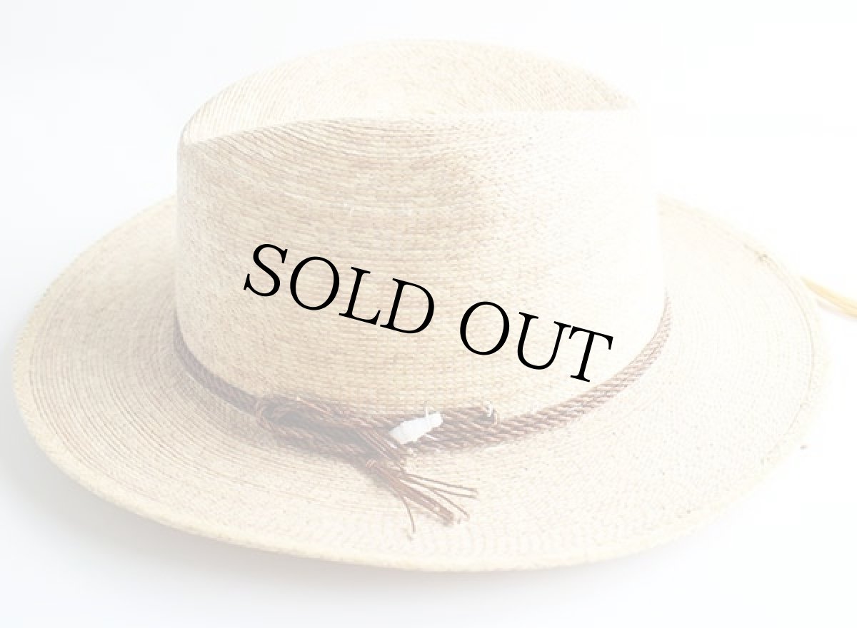 画像3: メキシコ製 LEGITIMO Sahuayo 中折れ ストローハット ナチュラル 8★麦わら帽子 (3)