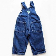 画像2: 80s OSHKOSH B'GOSH デニム オーバーオール キッズ★サロペット (2)