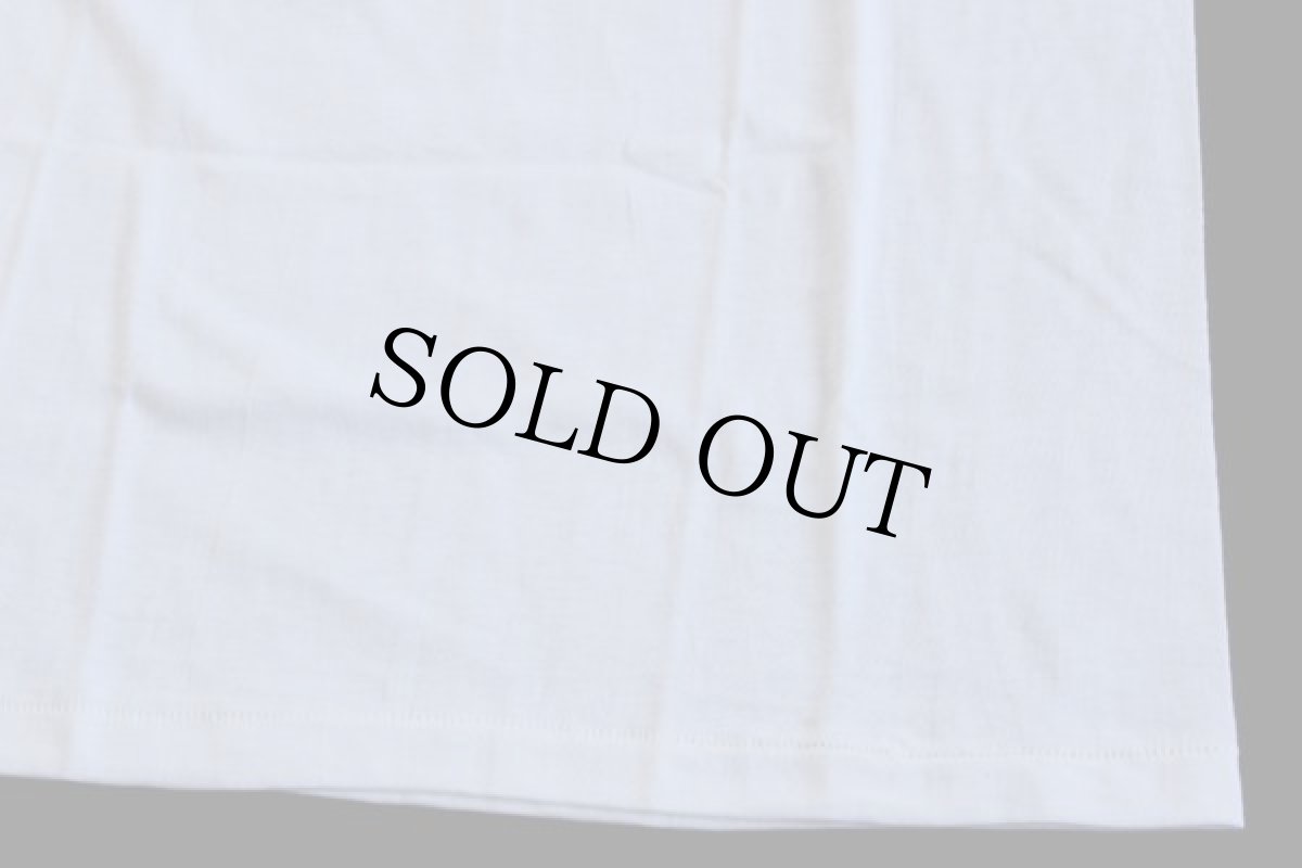 画像6: デッドストック★50s PENNEY'S TOWNCRAFT 無地 バインダーネック コットンTシャツ 白 42 (6)