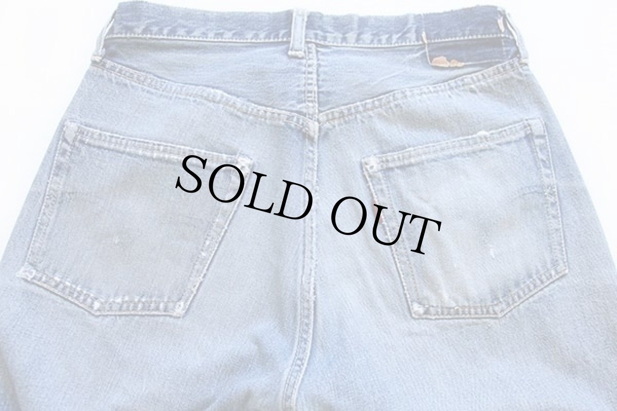 画像3: 60s LEVI'Sリーバイス 501XX デニムパンツ w32 (3)