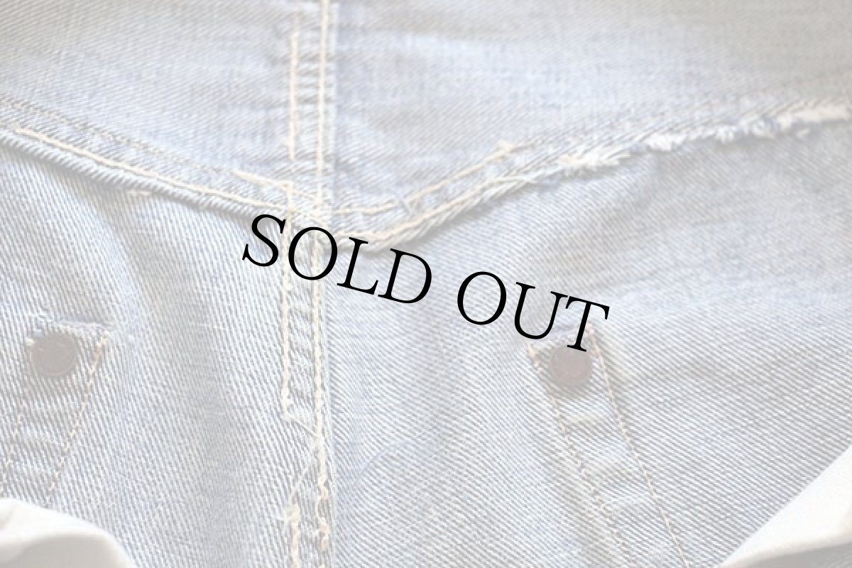 画像4: 60s LEVI'Sリーバイス 501XX デニムパンツ w32 (4)