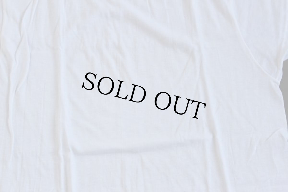 画像5: デッドストック★50s PENNEY'S TOWNCRAFT 無地 バインダーネック コットンTシャツ 白 42 (5)