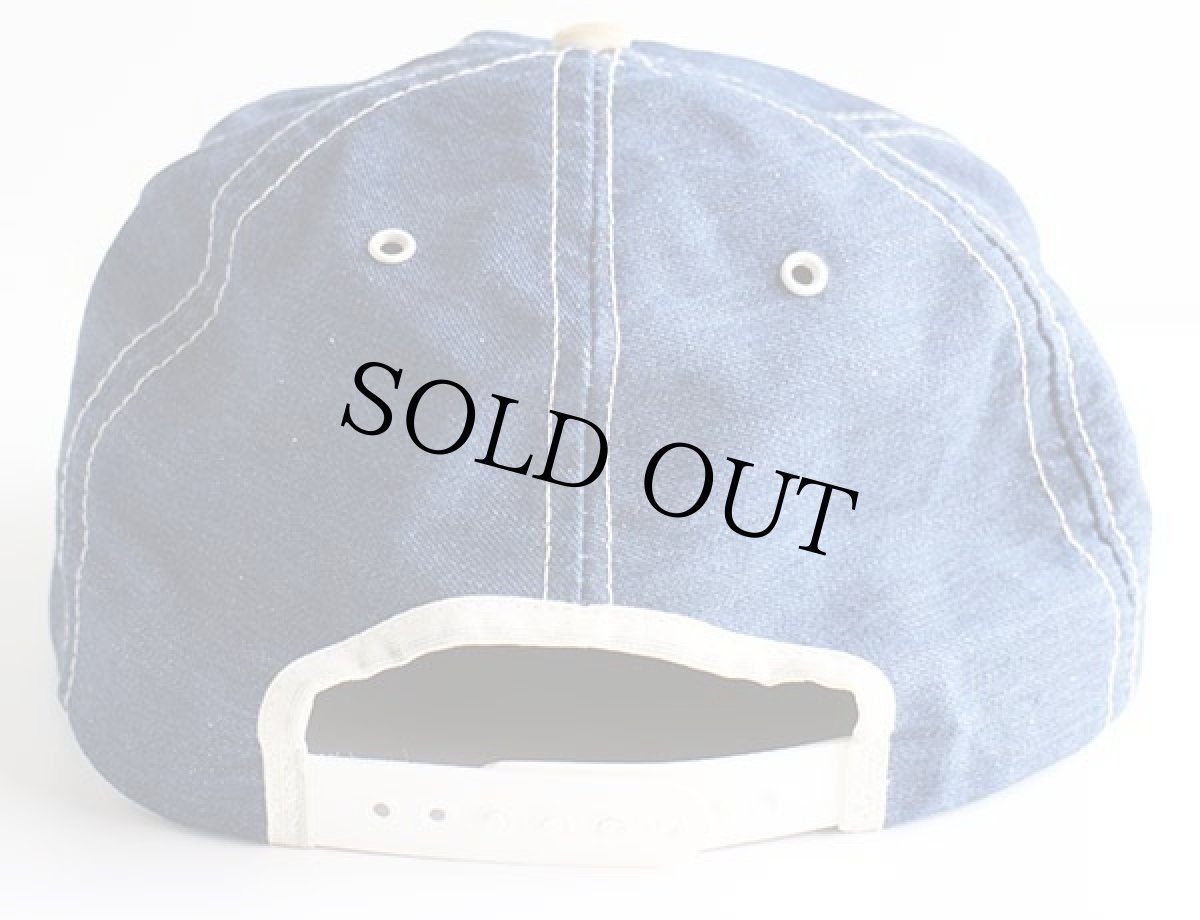 画像2: 80s USA製 JERRY'S WELL SERVICE INC. パッチ付き デニムキャップ (2)