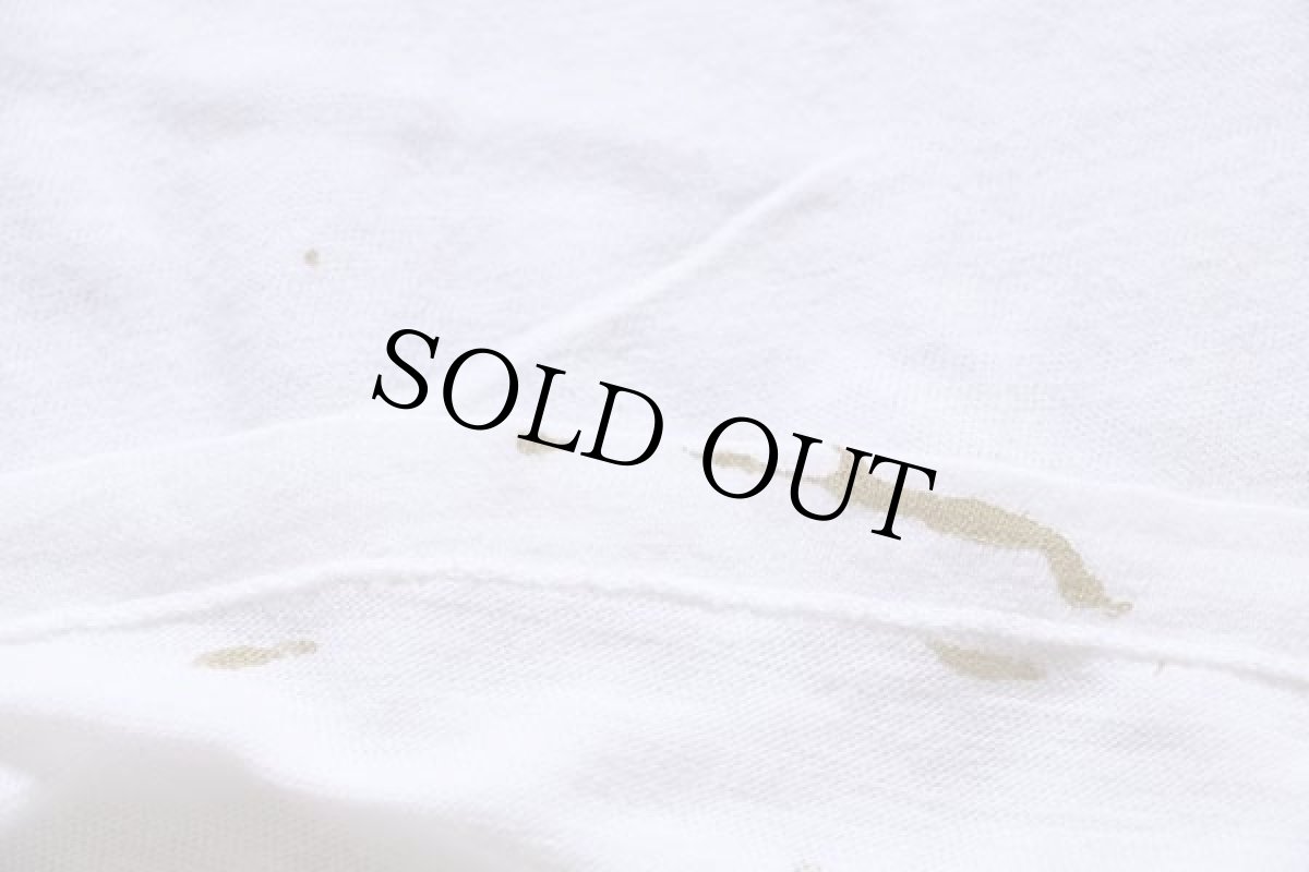 画像7: 60s BODYGARD Adler Brau BEER 両面 染み込みプリント コットンTシャツ 白 XL (7)