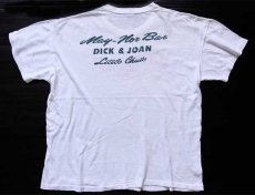 画像3: 60s BODYGARD Adler Brau BEER 両面 染み込みプリント コットンTシャツ 白 XL (3)