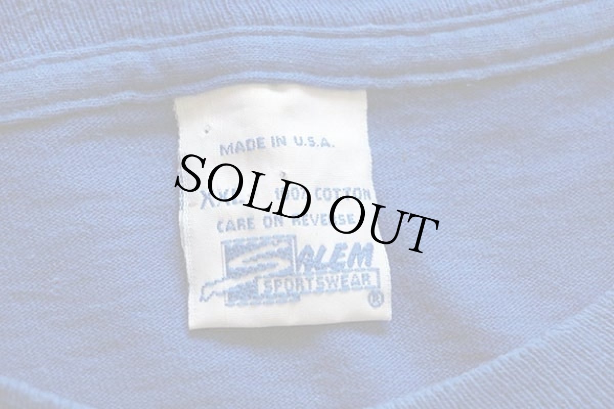 画像4: 90s USA製 SALEM FLORIDA GATORS コットンTシャツ 青 XXL (4)