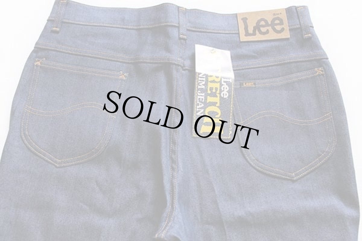 画像4: デッドストック★70s USA製 Leeリー 260-2641 フレア ストレッチ デニムパンツ 34 M★ベルボトム (4)