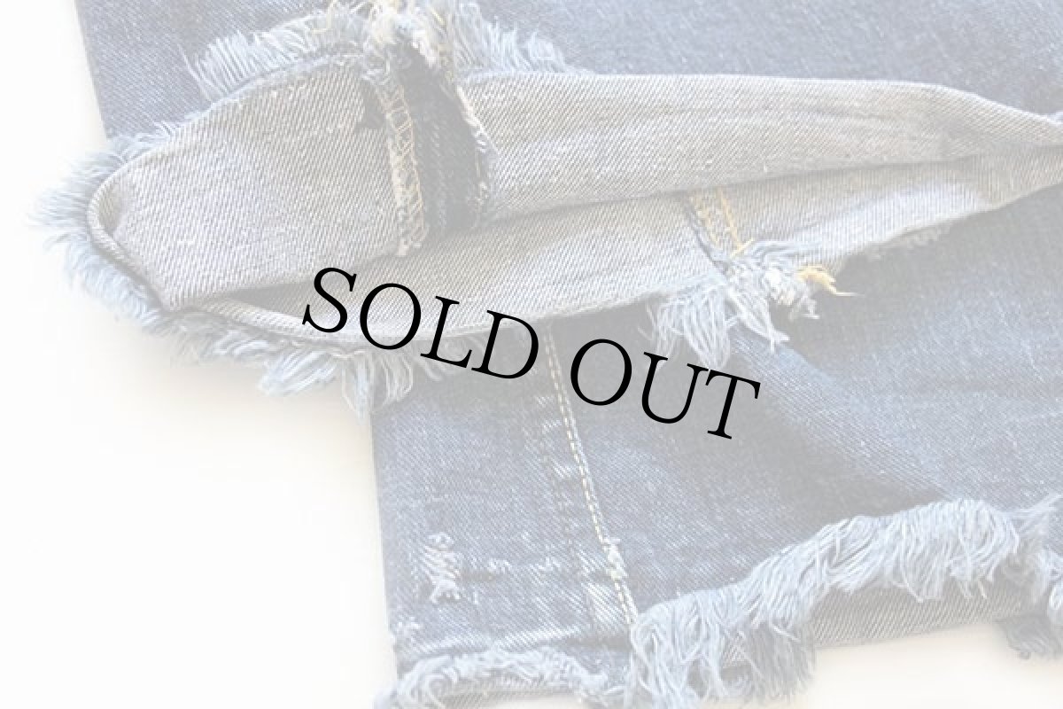 画像8: 70s USA製 Leeリー Leens フレア デニムパンツ w34★ベルボトム (8)