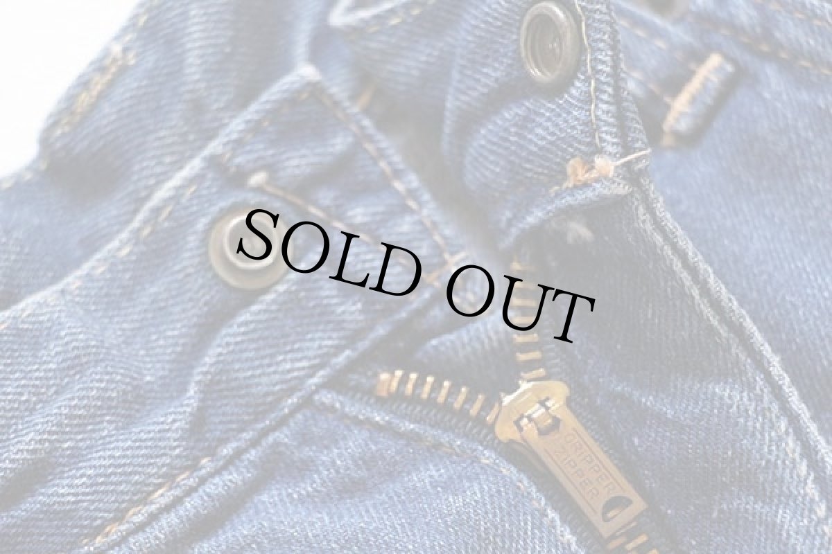 画像5: 60s USA製 LEVI'Sリーバイス 701 BIGE デニムパンツ カスタム W30 (5)