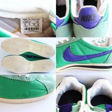 画像4: NIKEナイキ CORTEZ NYLON ナイロン コルテッツ 緑×青紫 10 (4)