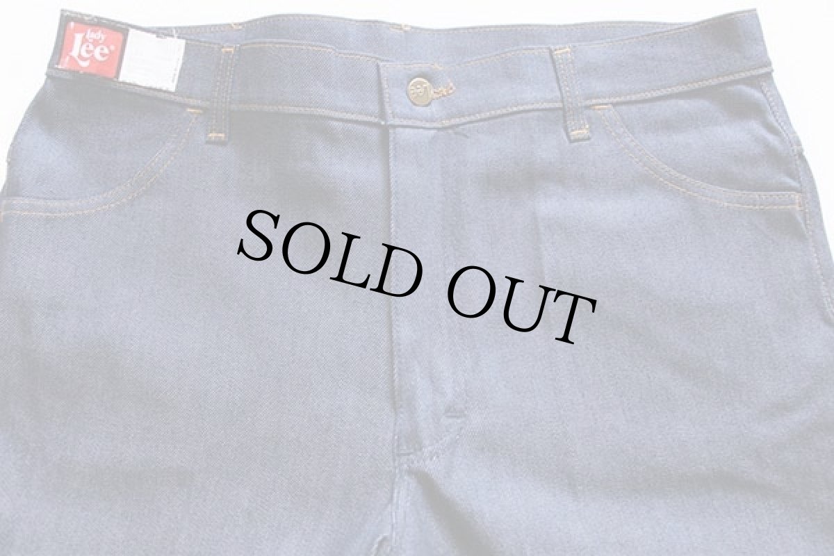 画像3: デッドストック★70s USA製 Leeリー 260-2641 フレア ストレッチ デニムパンツ 34 M★ベルボトム (3)