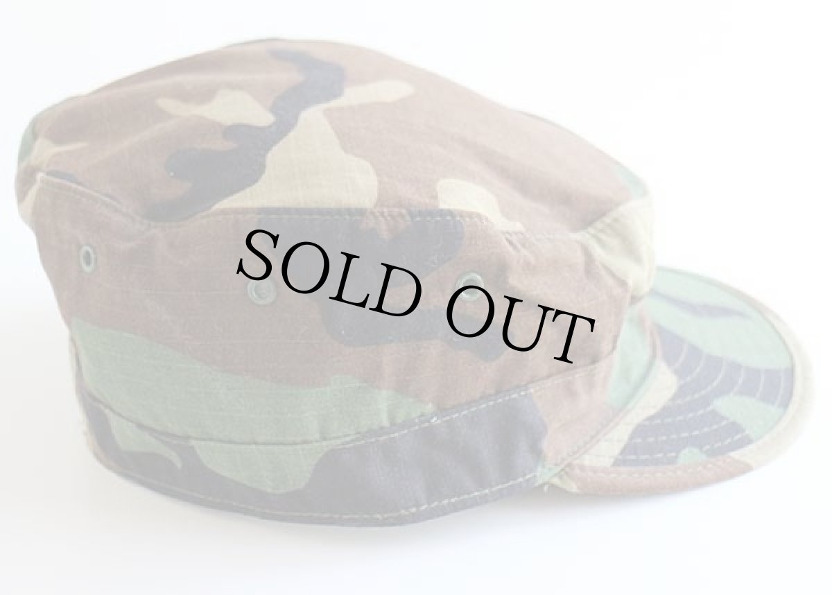 画像3: 90s 米軍 U.S.ARMY ウッドランドカモ BDU キャップ 7 5/8 (3)