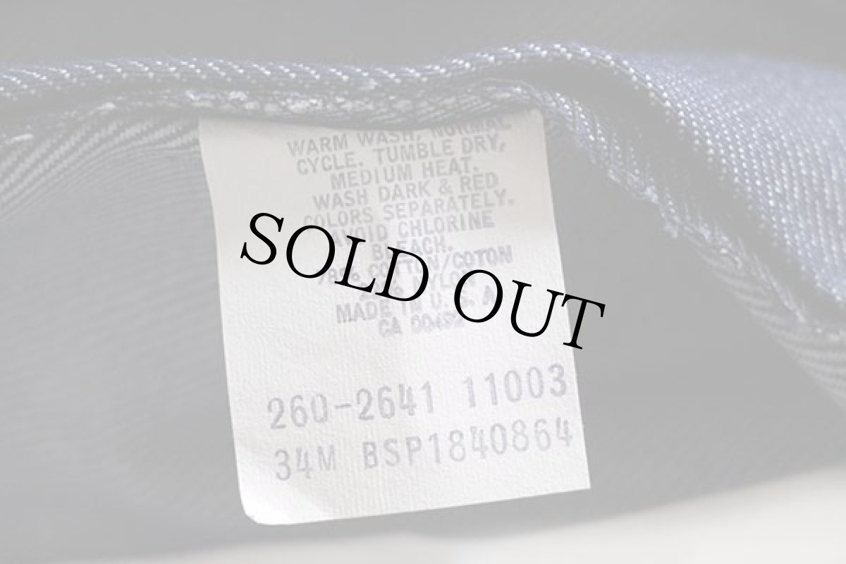 画像5: デッドストック★70s USA製 Leeリー 260-2641 フレア ストレッチ デニムパンツ 34 M★ベルボトム (5)