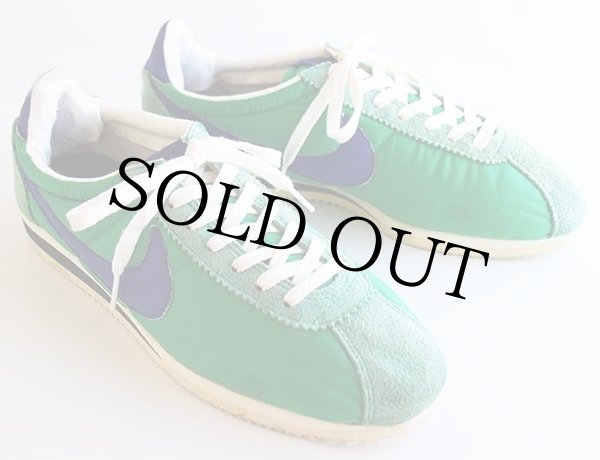 NIKEナイキ CORTEZ NYLON ナイロン コルテッツ 緑×青紫 10