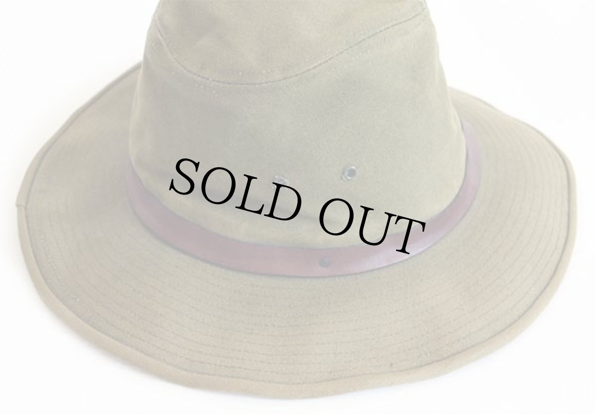 画像5: 80s USA製 ORVISオービス コットン キャンバス ハット オリーブ L (5)