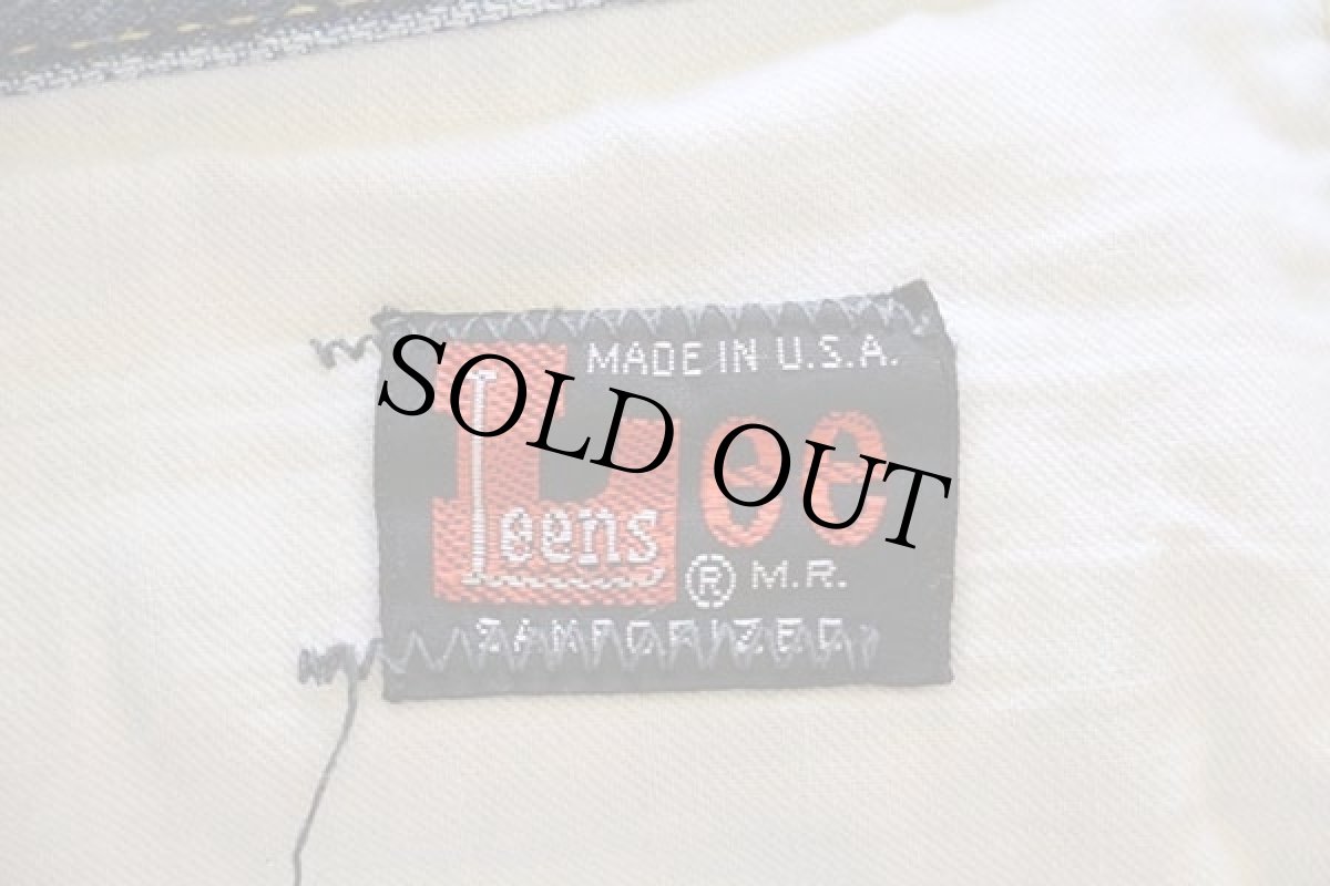 画像5: 70s USA製 Leeリー Leens フレア パッチワーク リペア デニムパンツ w32★ベルボトム (5)