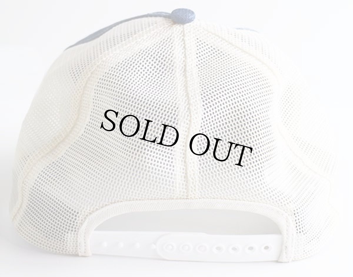 画像2: 80s KENT JACKSON FEED CO. パッチ付き ツートン シャンブレー×メッシュキャップ (2)