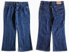 画像2: 80s USA製 Levi'sリーバイス 517 66後期 デニムパンツ w38★ブーツカット (2)