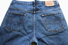 画像3: 80s USA製 Levi'sリーバイス 517 黒カン デニムパンツ w36 L31★ブーツカット (3)