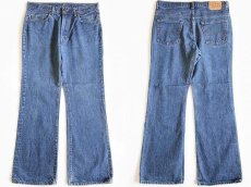 画像1: 80s USA製 Levi'sリーバイス 517 黒カン デニムパンツ w36 L31★ブーツカット (1)