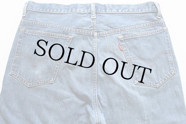 70s USA製 Levi'sリーバイス 517 シングル 66前期 デニムパンツ w36