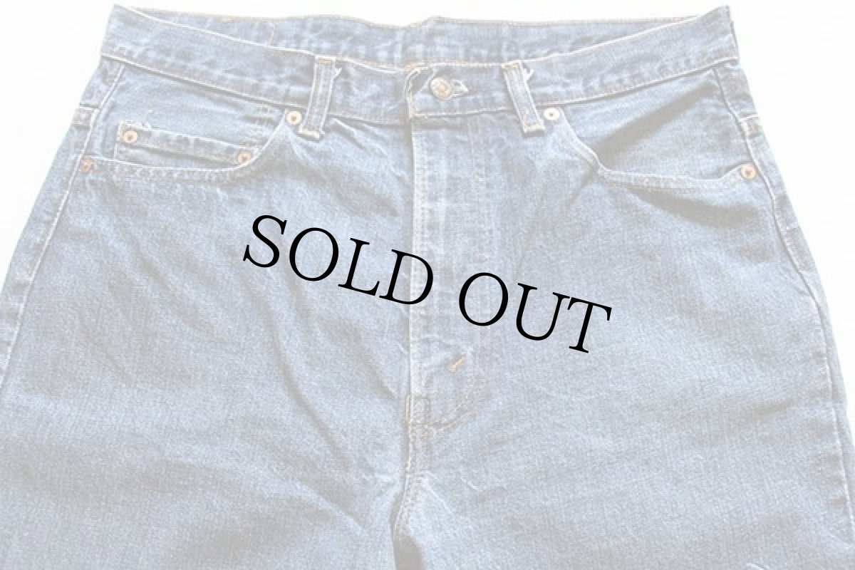 画像2: 80s USA製 Levi'sリーバイス 517 黒カン デニムパンツ w36 L31★ブーツカット (2)