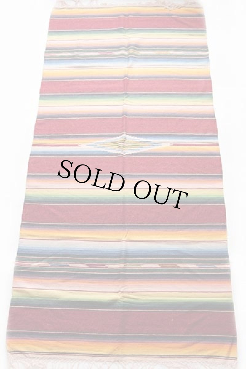 画像2: ビンテージ メキシカン ラグ サラペ (2)