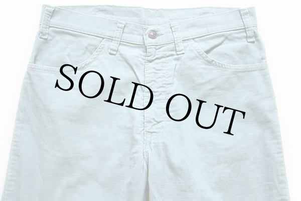 70s Levi'sリーバイス 519 コーデュロイパンツ ミント w33