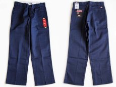 画像2: 未使用★Dickiesディッキーズ 874 ワークパンツ 紺 w34 L30 (2)