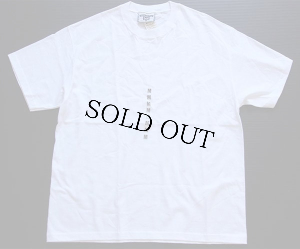 画像2: デッドストック★90s USA製 Leeリー 無地 コットンTシャツ 白 M (2)