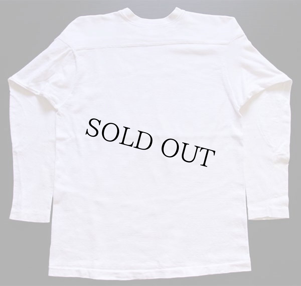 画像2: 60s USA製 CHAMPIONチャンピオン タタキタグ STATE HIGH COACH コットン フットボールTシャツ 白 L (2)