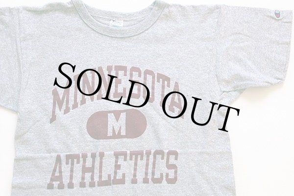 80s USA製 Championチャンピオン MINNESOTA ATHLETICS 三段中 80s USA製 Championチャンピオン MINNESOTA ATHLETICS 三段中